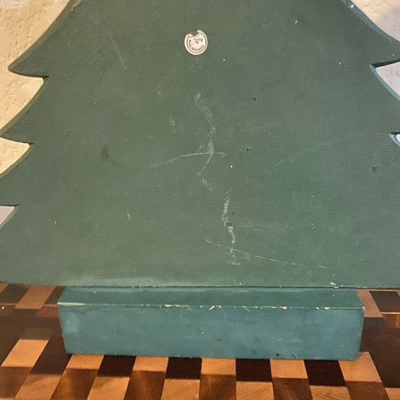Vintage Hand Painted Wood 6 Cat Angel Tree Standing Philippine Figurine 12”H - Picture 9 of 14